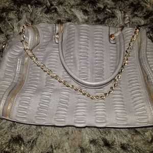 Gray purse